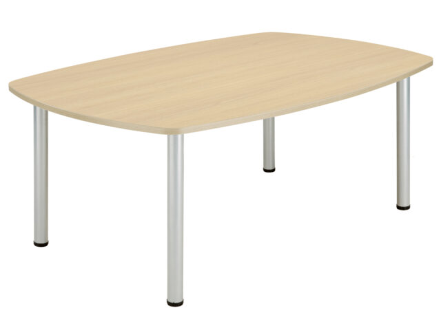 Core Pole Leg Barrel Shaped Meeting Table (Fsc)