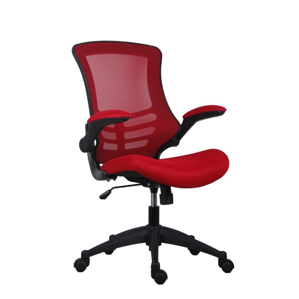 Marlos Mesh Back Office Chair with Folding Arms