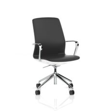 Mara Black PU Executive Office Chair