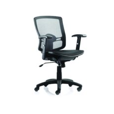 Portland All Mesh Task Operator Chair With Height Adjustable Arms