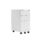 Pedestal Slimline 3 Drawer Steel